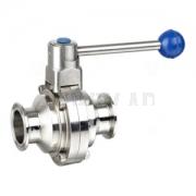 Sanitary-Butterfly-Ball-Valve-Clamp